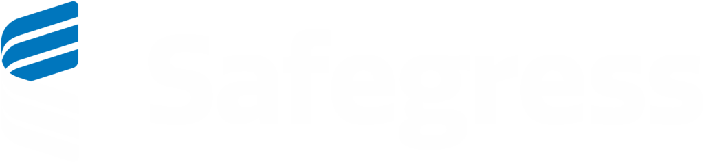 Safegress Logo - White
