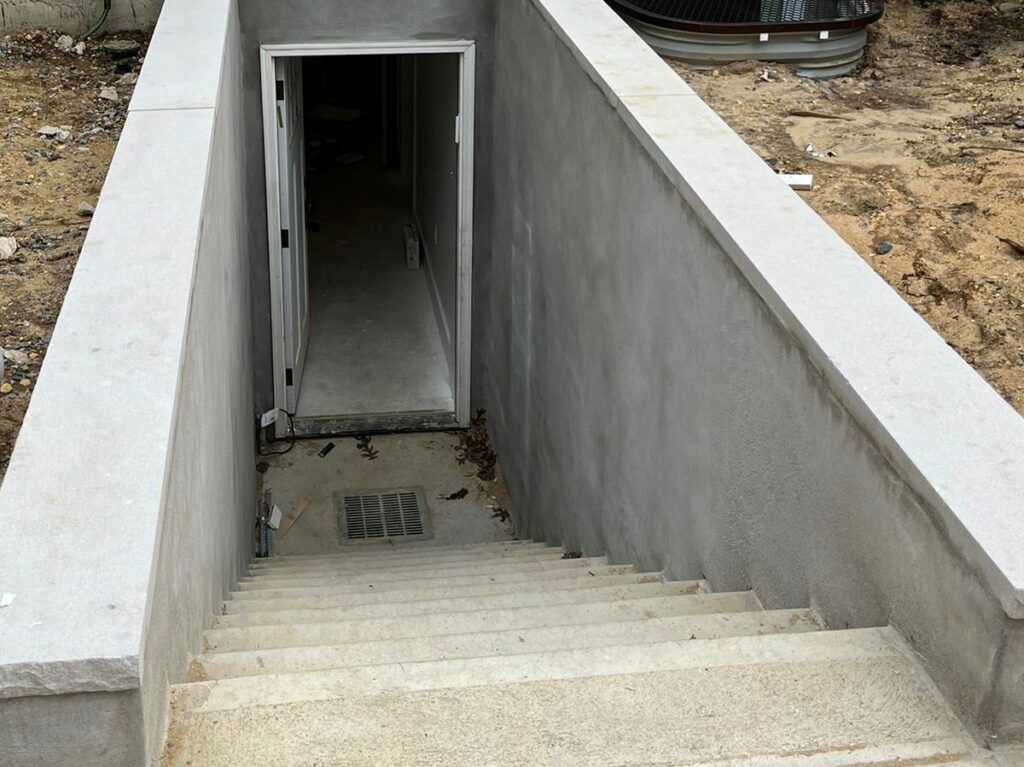 Walkout basements installed in New Jersey