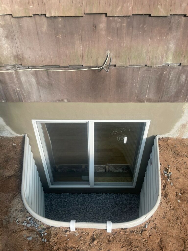 Egress Window Installation in East Orange, New Jersey