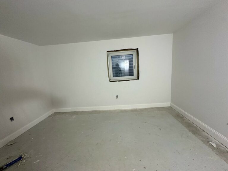 Tilt & Turn Egress Window Installation in Cliffwood, NJ with White 18-Gauge Steel Window Well