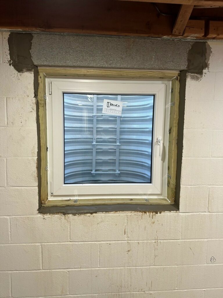 Tilt and Turn Egress Window Installation in Cream Ridge, NJ