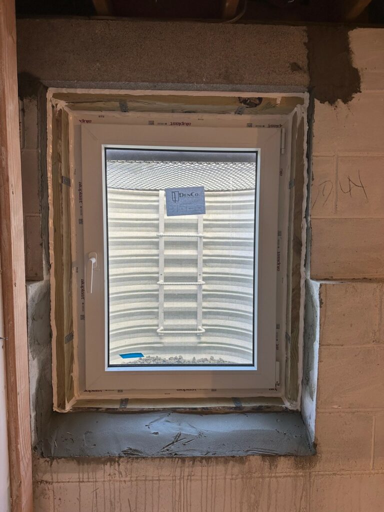 Newark Egress Window Installation