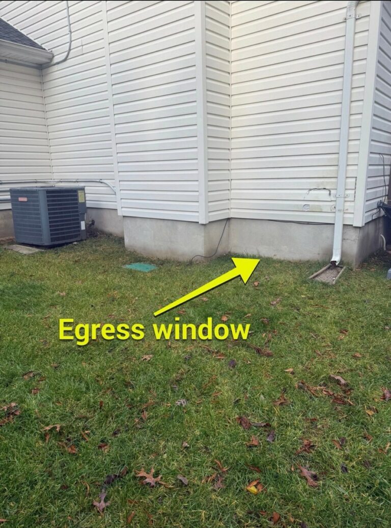 Newark Egress Window Installation