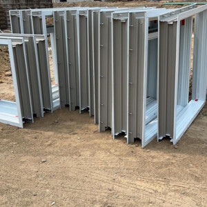 Boman Kemp pour in place window bucks supplied to this multi family development in Ocean County NJ
